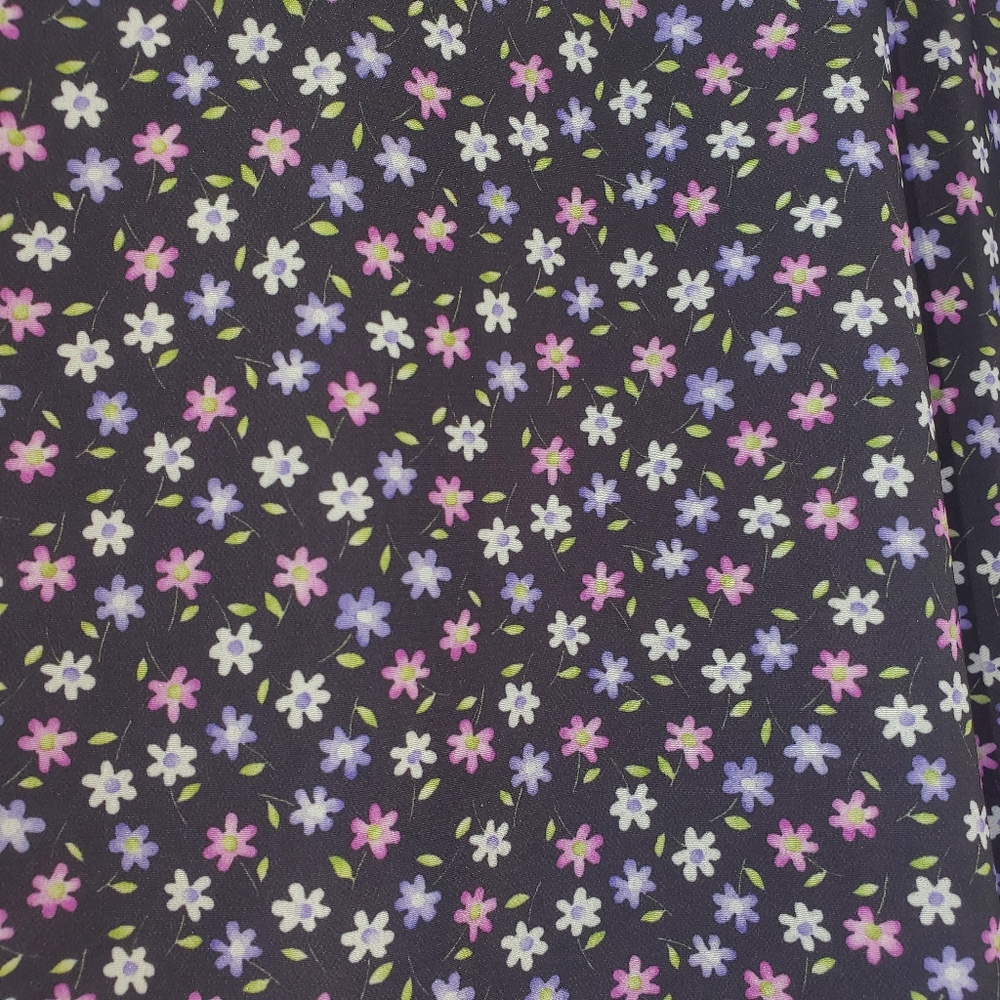 HP!🎉 🔵 Vintage | Floral A-Line Skirt! Size 5 EUC - Picture 2 of 8
